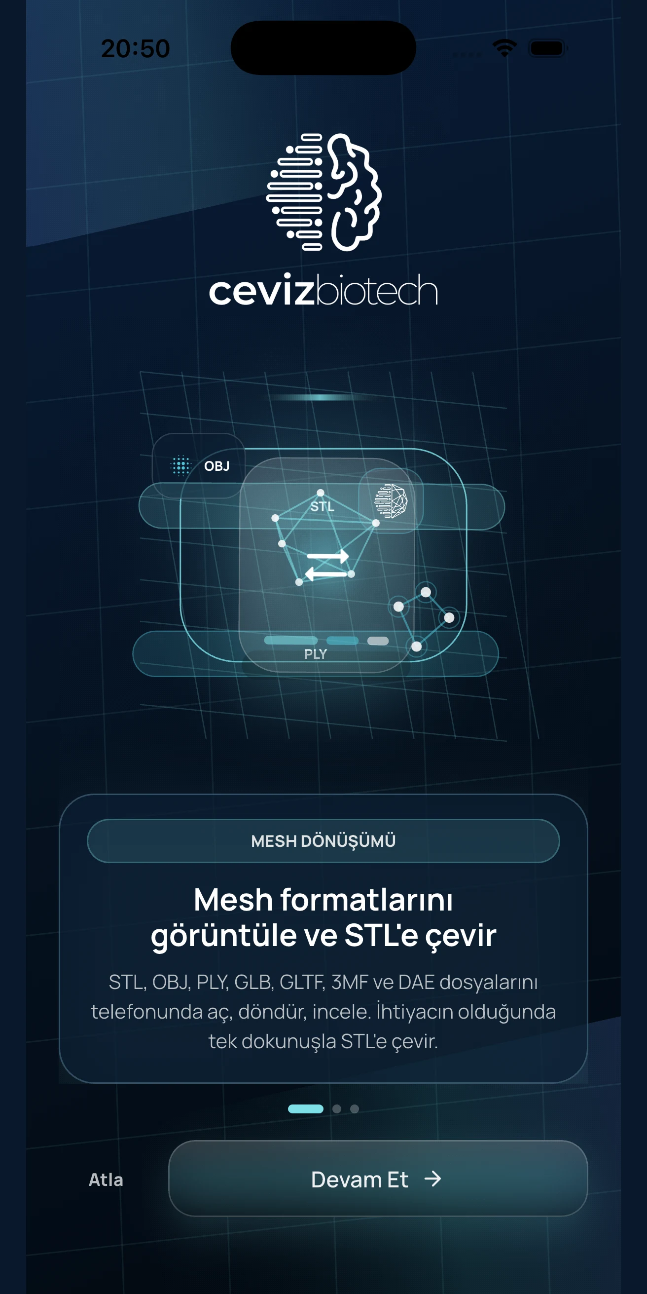 Ceviz 3D Viewer & Converter screenshot