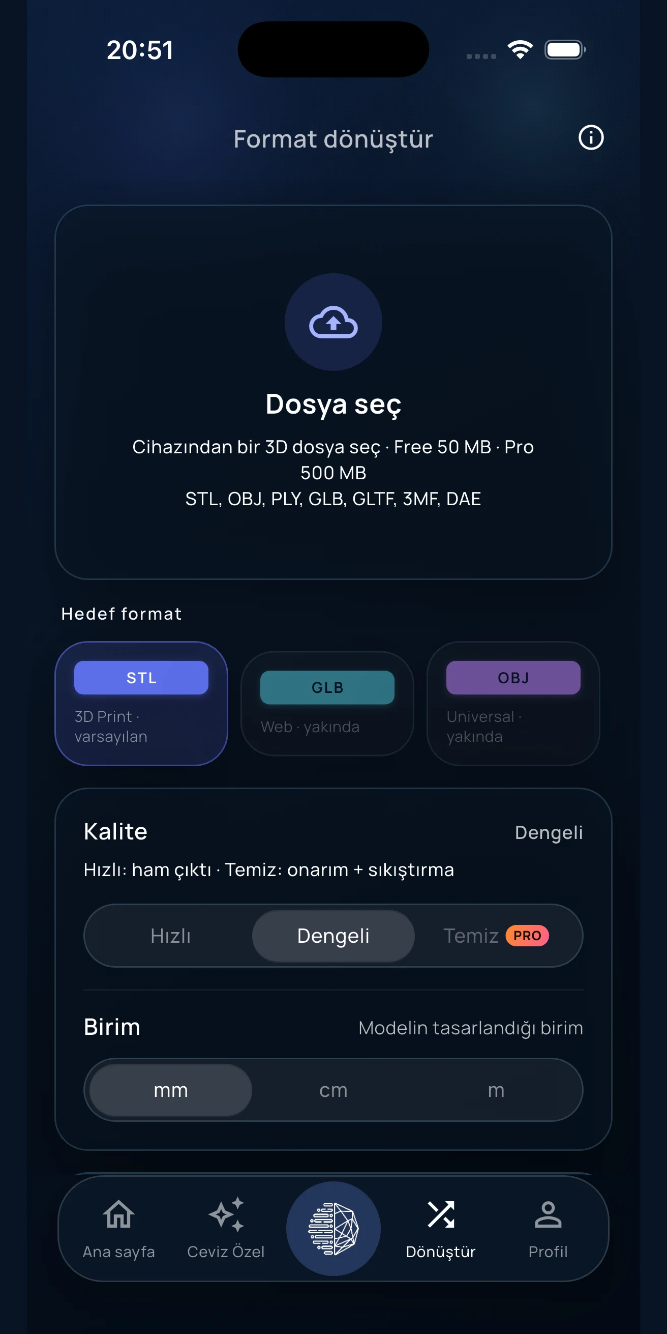 Ceviz 3D Viewer & Converter screenshot